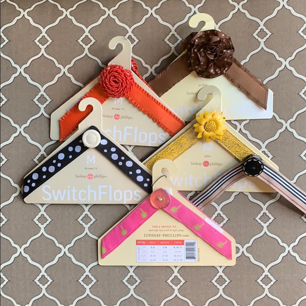Lot of 6 Switch Flop straps
